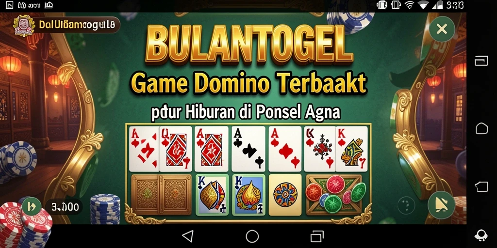 Tampilan gameplay seru dan interaktif dalam BULANTOGEL.