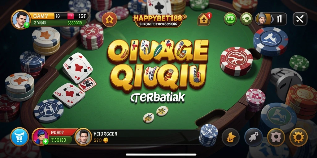 Gameplay QiuQiu seru di HAPPYBET188 dengan grafik menarik.