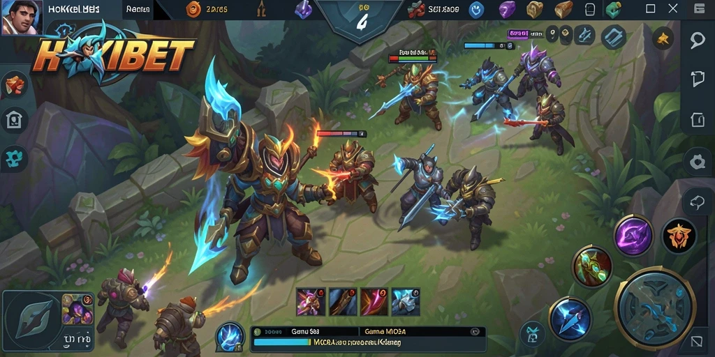 Gameplay MOBA yang seru dan menegangkan di HOKIBET.
