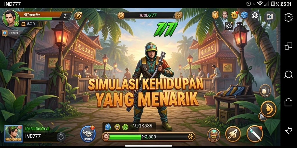 Tampilan gameplay IND777 yang realistis dan mengasyikkan.
