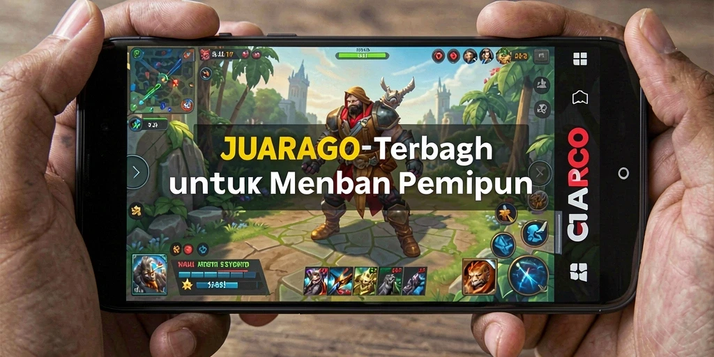 Screenshot gameplay JUARAGO menampilkan pertempuran strategis yang seru.