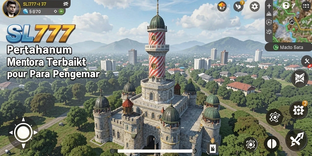 Tampilan gameplay menarik dari SL777 dalam Tower Defense