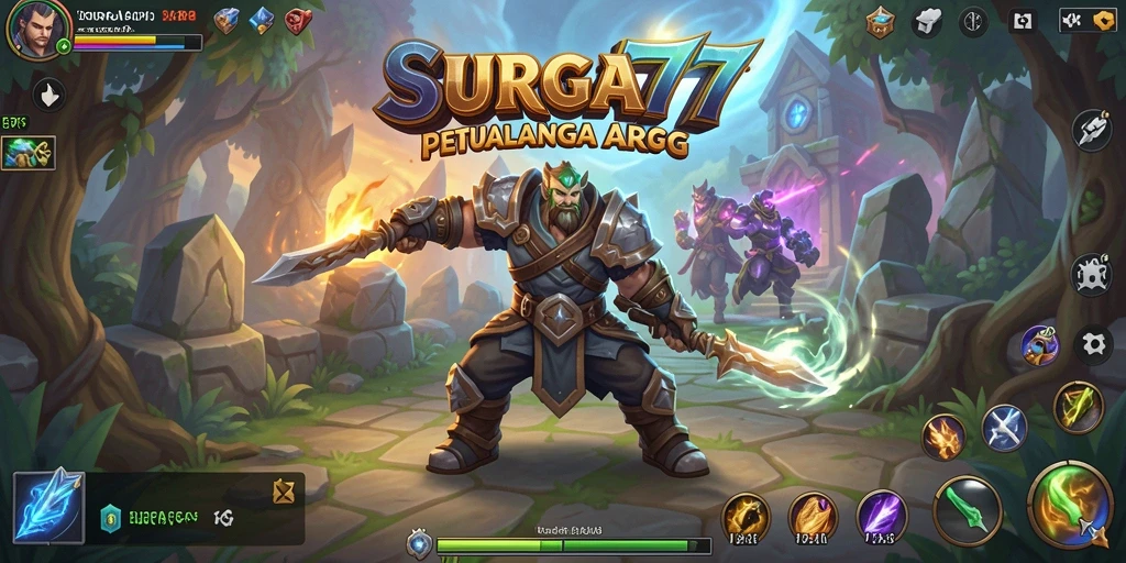 Tampilkan gameplay intens dan grafis menawan dalam SURGA77.