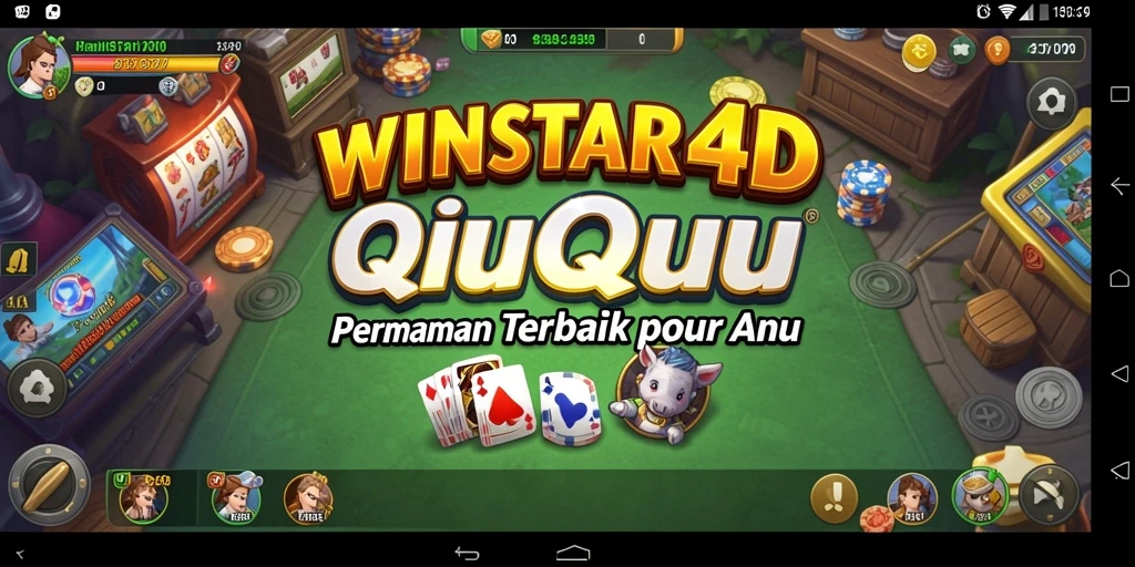 Screenshot gameplay menarik dalam permainan QiuQiu.